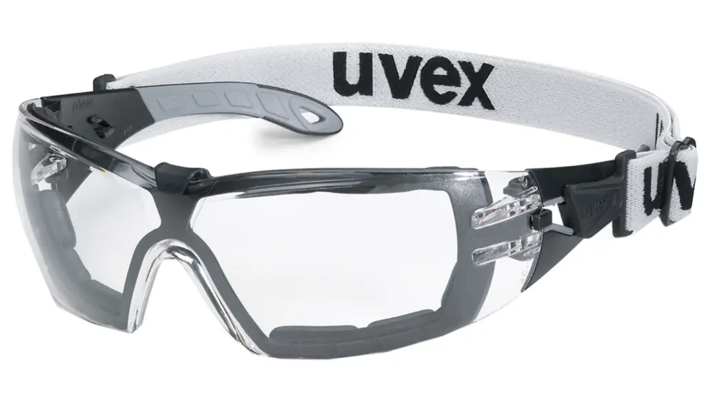 uvex 9192681 pheos guard (narrow version) black/grey grey supravision extreme PPE Safety Glasses