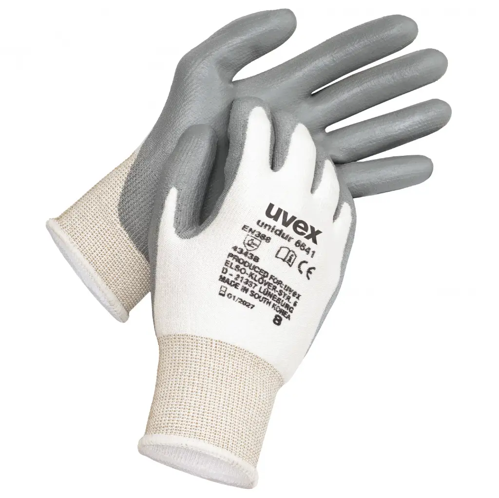 uvex unidur 6641 cut protection 60210 EN388 (4343B) PPE Safety Gloves