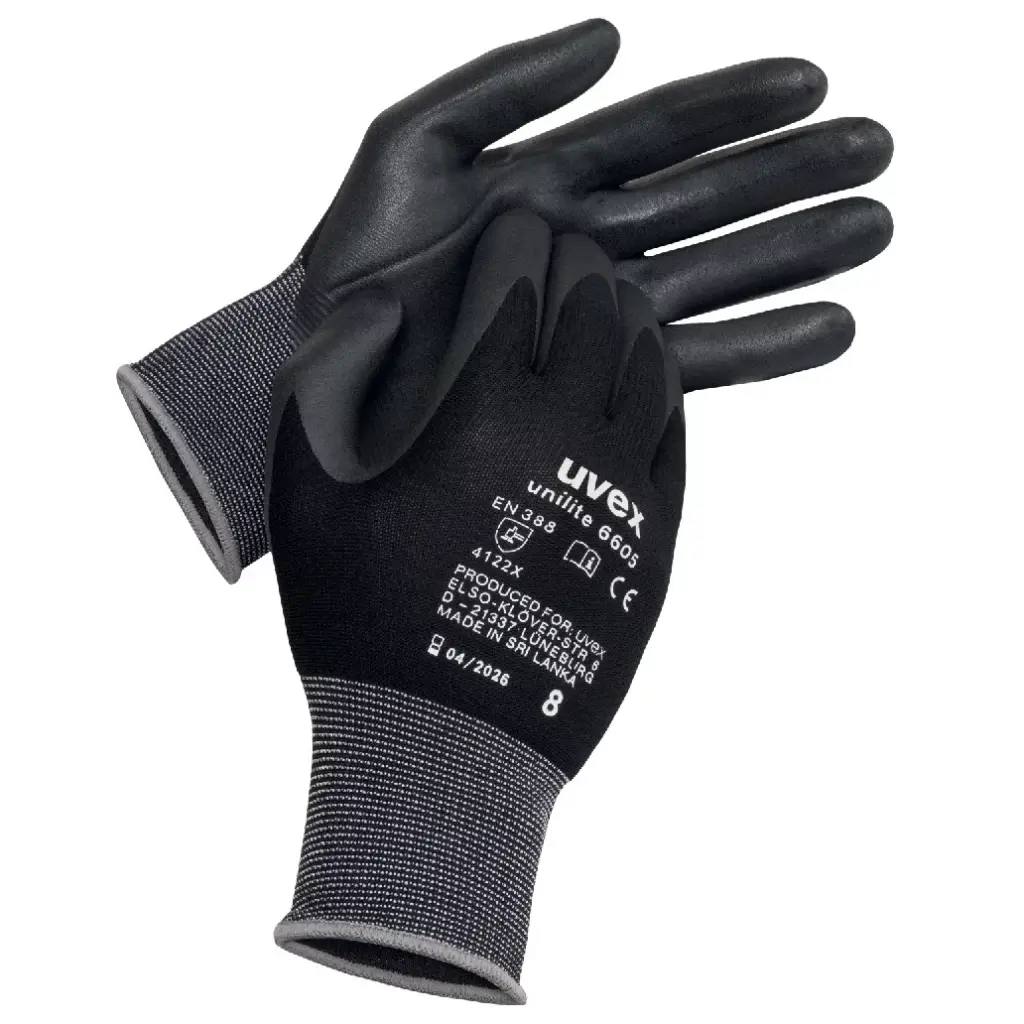 uvex unilite 6605 60573 EN388 (4122X) PPE Safety Gloves