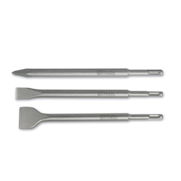 Beta Tools 418/K3 Kit of masonry chisels with SDS-plus connection