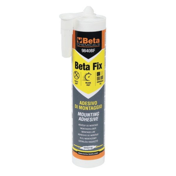 Beta Tools 9840BF - Beta Fix BETA Fix - Ultra-strength instant assembly adhesive with suction effect