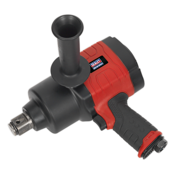 Sealey GSA6005 Automotive Vehicle Wheel Maintenance Composite Twin Hammer Air Impact Wrench 1"Sq Drive