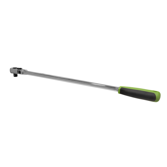 Sealey S01209 Extra-Long Flexi-Head Ratchet Wrench with Flip Reverse 1/2"Sq Drive