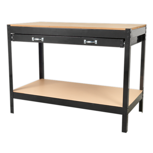 Sealey AP12160 Workshop Industrial Workbench with Drawer 1.2m