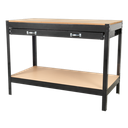 Sealey AP12160 Workshop Industrial Workbench with Drawer 1.2m