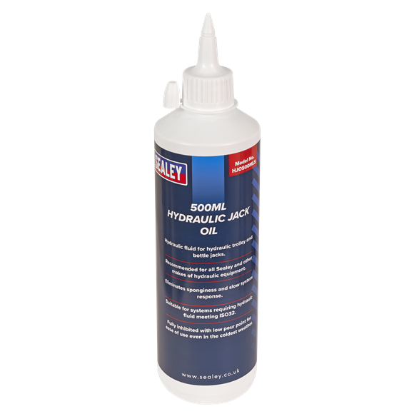 Sealey HJO500MLS Hydraulic Jack Oil 500ml