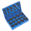 Sealey BOR407 Imperial Rubber O-Ring Assortment 407pc