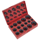 Sealey BOR419 Rubber O-Ring Assortment 419pc