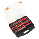 Sealey HSTAL261MC Adhesive Lined Heat Shrink Tubing Assortment 100 & 150mm 261pc - Mixed Colours