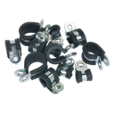 Sealey PCJASS P-Clip Rubber Lined Assortment 60pc