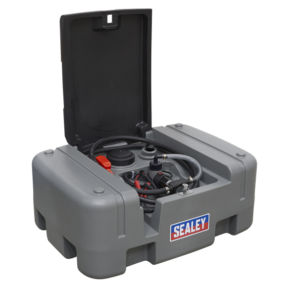 Sealey D200T Automotive Portable Diesel Fuel Tank 200L 12V for Commercial / Agriculture / Site Works