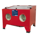 Sealey SB951 Shot Blasting Cabinet with Gun 640 x 490 x 490mm Automotive Workshop &  Bodyshop cleaning applications
