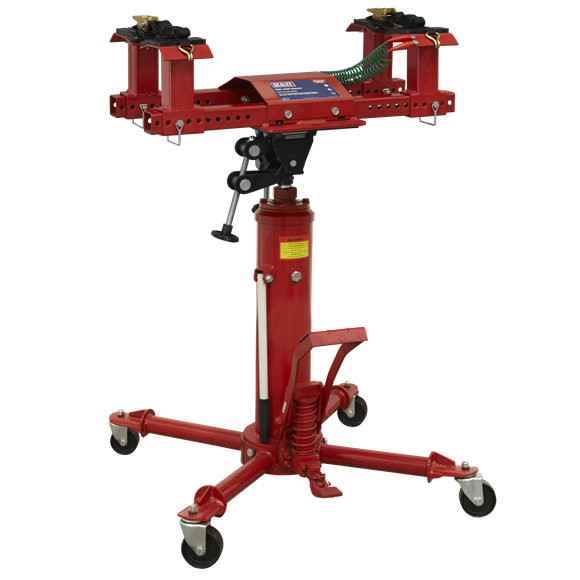 Sealey FTC500COMBO Automotive Vehicle Car Fuel Tank Cradle & 500kg Transmission Jack Combo