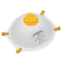 Sealey 9331/10 Valved Cup Mask FFP1 - Pack of 10 - Protects against non-toxic dusts and water-based aerosols