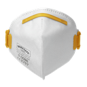Sealey 9329/10 Fold Flat Mask FFP1 - Pack of 10 - Protects against non-toxic dusts and water-based aerosols.