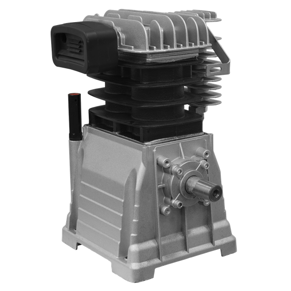 Sealey SAC03P Air Compressor Pump Unit with Flywheel 3.5hp - Designed for use with Belt Drive air compressor models
