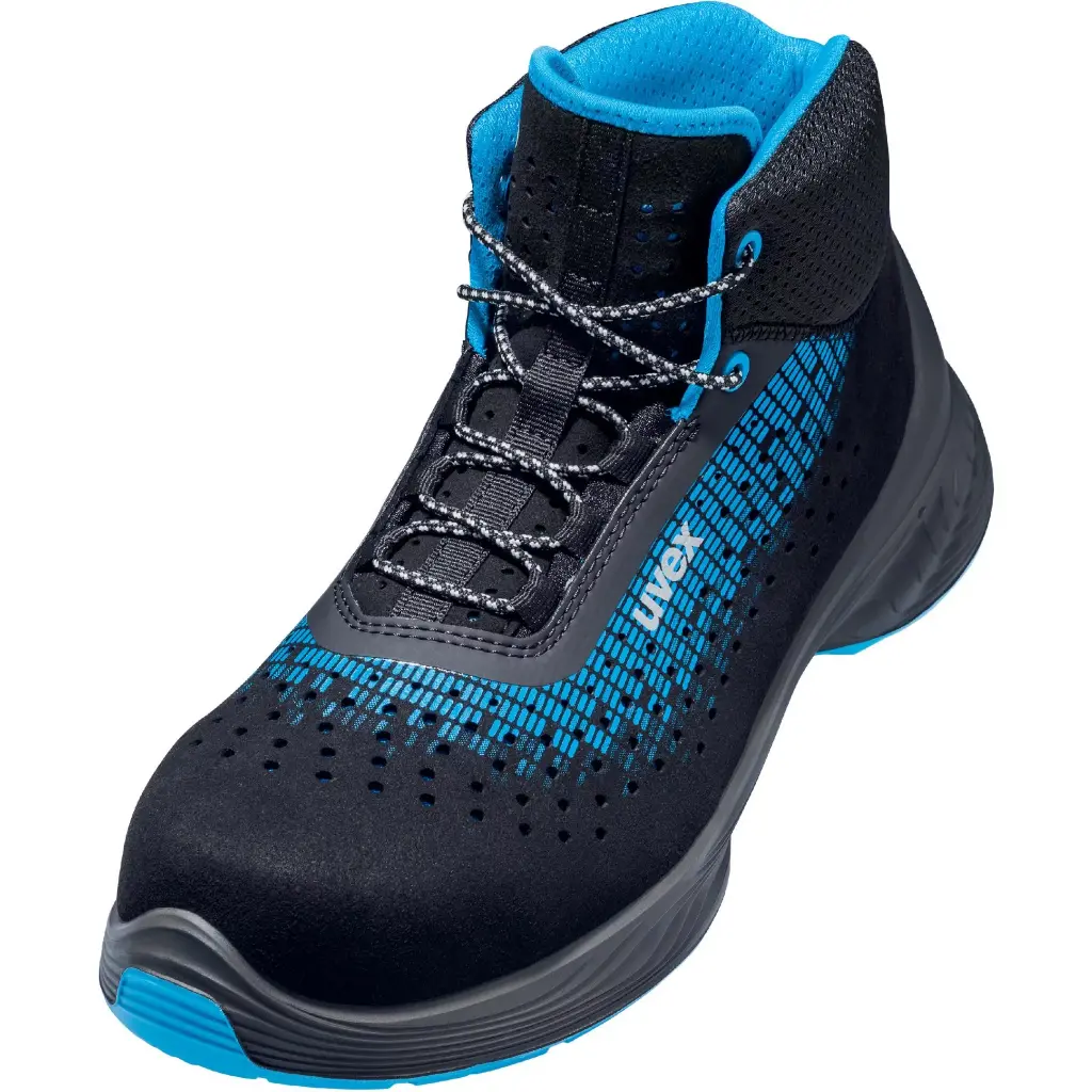 uvex 68318 1 G2 perforated lace-up boot S1 SRC PPE Safety Boots EU 35-52 / UK 3-16