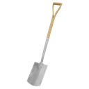 Sealey GTWH015 Digging Spade with Ash Y Handle & Stainless Steel Blade