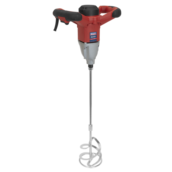 Sealey PM120L Lightweight / Powerful120L Volume Electric Paddle Mixer 1400W/230V