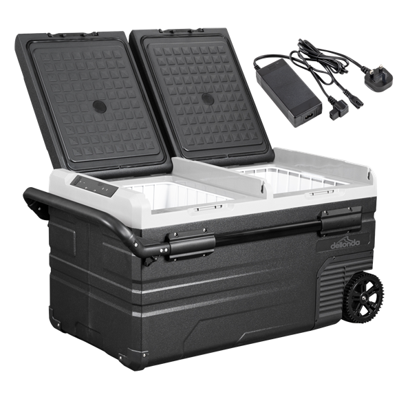 Sealey Dellonda DL134 75L Portable Fridge Freezer Cool Box with LED Display & AC / DC 230V Adaptor