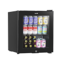 Sealey Baridi DH12 Mini Tabletop Cans Bottles Beer & Drinks Fridge 50L Capacity - Black for Office / Workspace