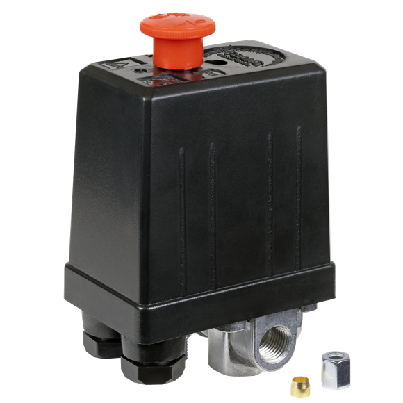 Sealey SAC03PS Pressure Switch with 4 x 1/4" Ports 6-8bar