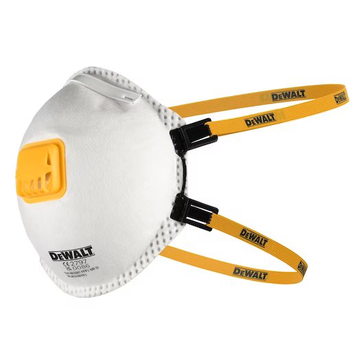DEWALT DXIRFFP35 FFP3 Disposable Particulate Respirator PPE Face Mask