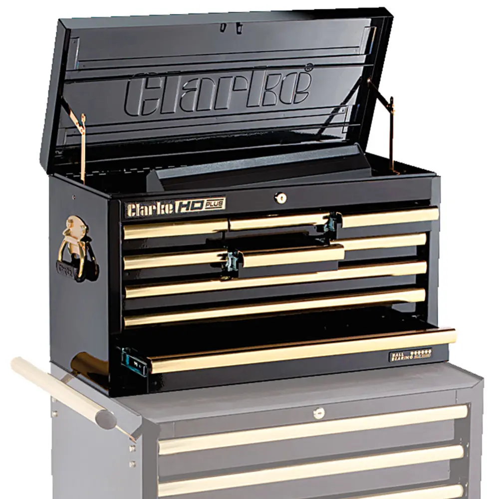 Clarke CBB209BGC HD Plus 9 Drawer Tool Chest (Black & Gold) 7638028 / 5016086253921 