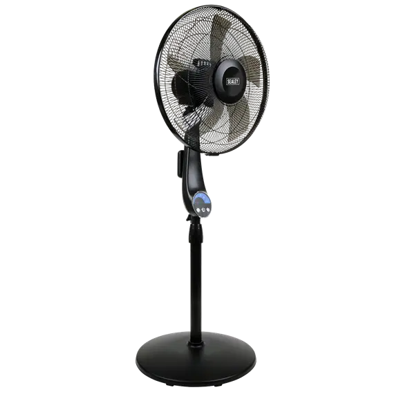 Sealey SFF16Q Quiet High Performance Oscillating Pedestal Fan 16"