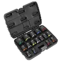 Sealey AK5625M Impact Socket Set 1/2"Sq Drive 16pc