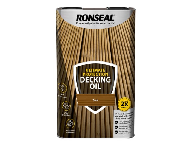 Ultimate Protection Decking Oil Teak 5 litre