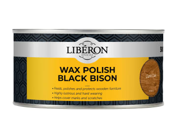 Wax Polish Black Bison Dark Oak 500ml
