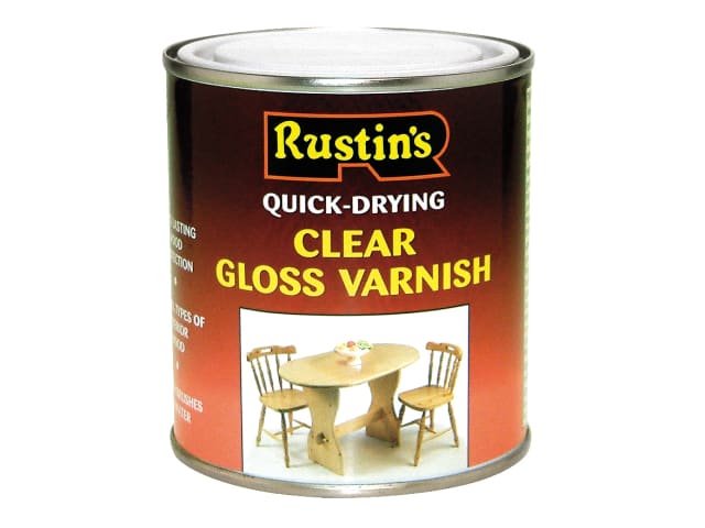 Quick Dry Varnish Gloss Clear 1 litre