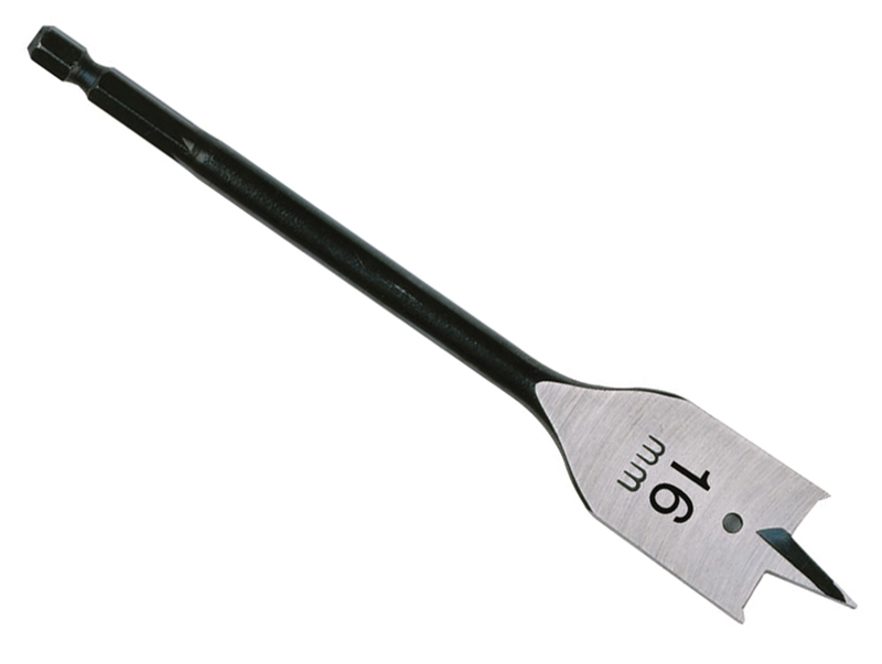 Flat Wood Drill Bit 16 x 160mm