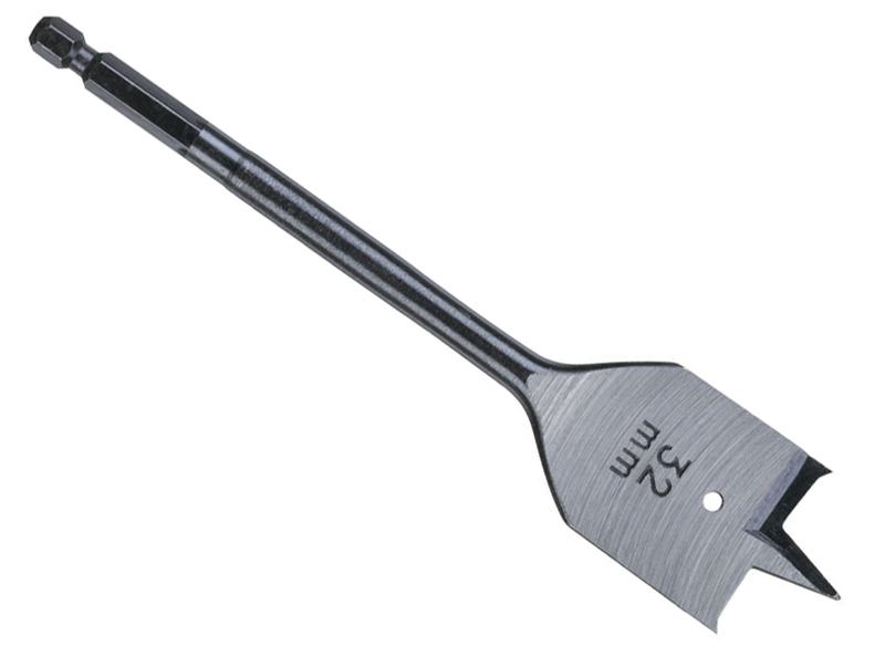 Flat Wood Drill Bit 32 x 160mm