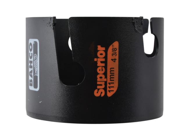 Superior Multi Construction Holesaw Carded 111mm