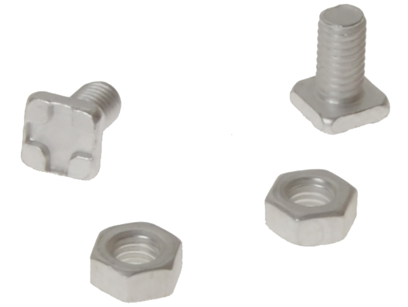 GH004 Square Glaze Bolts & Nuts Pack of 20