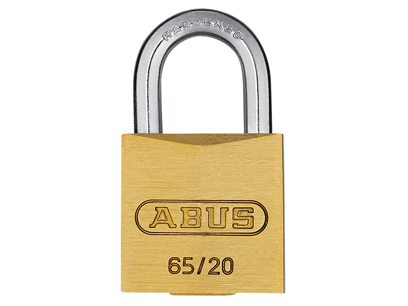 65/20mm Brass Padlock
