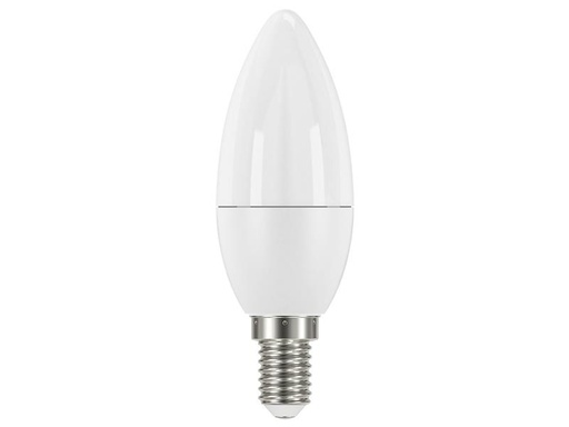 [ENGS8845] LED SES (E14) Opal Candle Non-Dimmable Bulb, Warm White 250 lm 3.3W