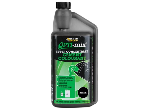 [EVBOPTITONBK] Opti-Mix Cement Colourant Black 1 litre