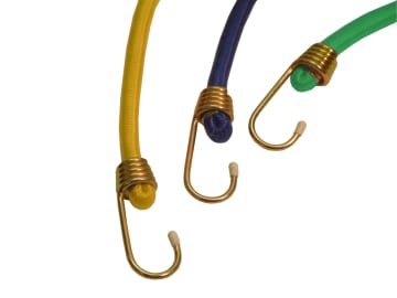 [OLY05434] Bungee Cord Yellow 120cm 6 Piece