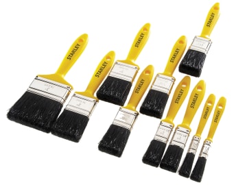 [STAHOBBY10] Hobby Paint Brush Set of 10 12(2) 25(2) 38(3) 50(2) & 75mm