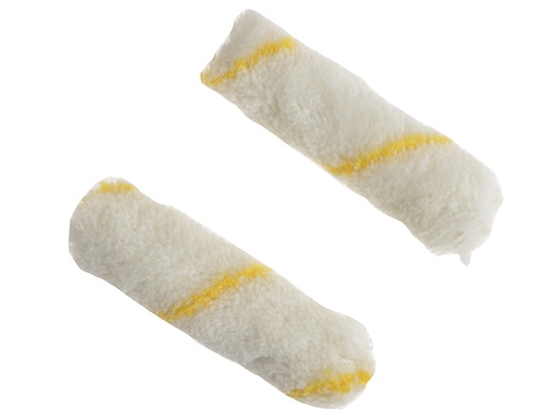 [STA429815] Medium Pile Silver Stripe Sleeve 100mm (4in) 2 Pack