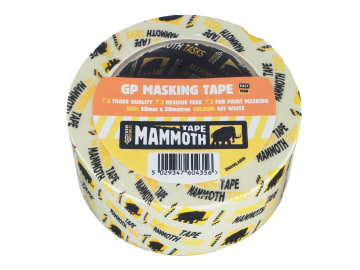 [EVB2MT19] Mammoth Retail Masking Tape 19mm x 50m