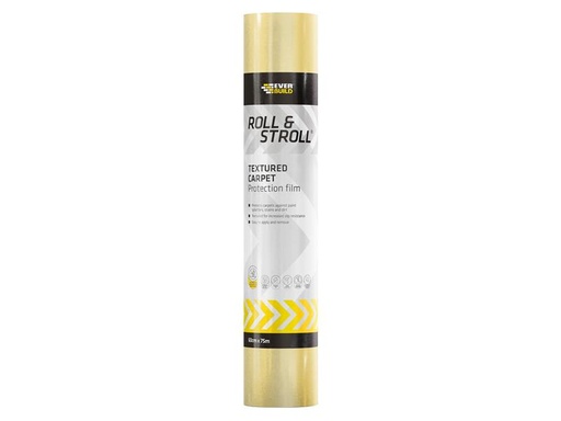 [EVBROLTEXT75] Roll & Stroll Textured Non-Slip Carpet Protector 600mm x 75m