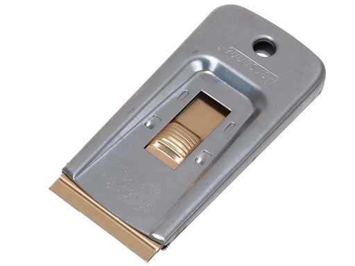 [PSA660445] Deluxe Metal Retractable Window Scraper + 5 Blades (Carded)