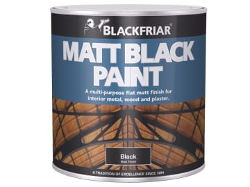 [BKFMB500] Matt Black Paint 500ml