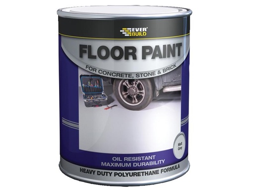 [EVBFLOORGR] Floor Paint Grey 5 litre