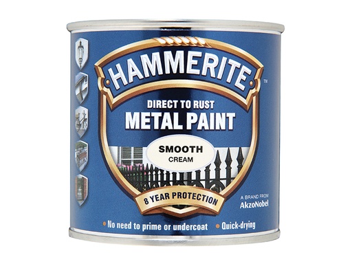 [HMMSFCR250] Direct to Rust Smooth Finish Metal Paint Cream 250ml