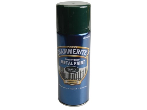 [HMMSFDGAERO] Direct to Rust Smooth Finish Aerosol Dark Green 400ml